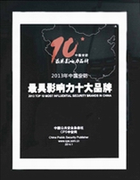 最具影响力十大品牌